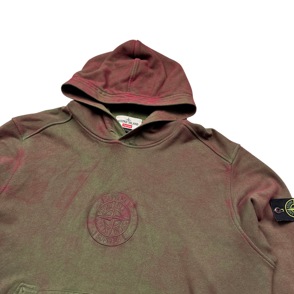 Supreme x stone island sweatshirt deals