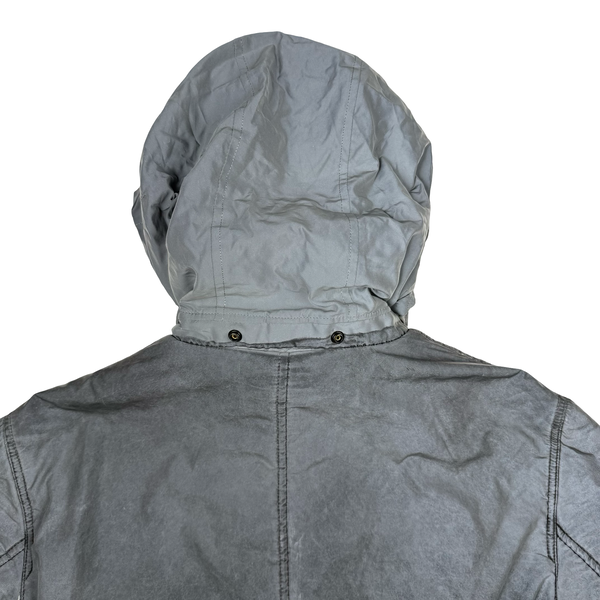 Stone Island Liquid Reflective 2012 Fleece Lined Jacket - Medium