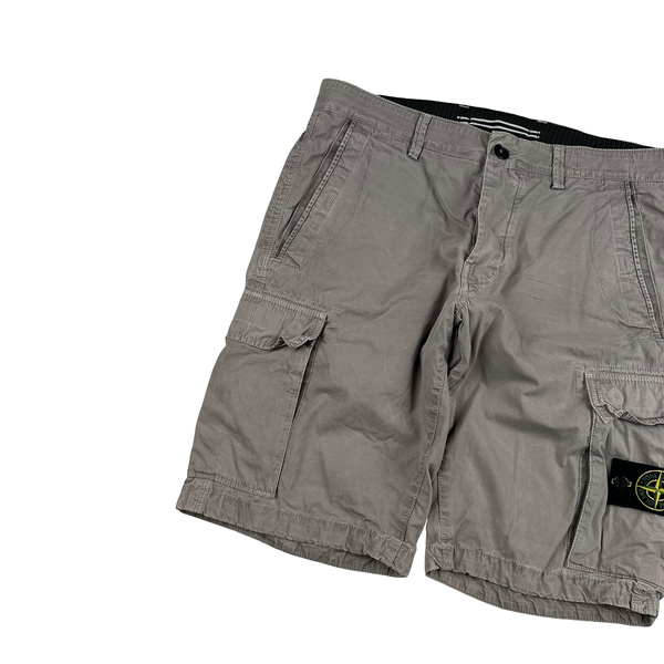 Stone Island 2013 Grey Cargo Shorts - 32"
