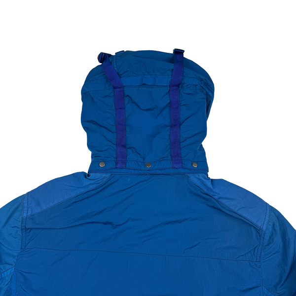 CP Company Blue Nylon Multipocket Goggle Jacket - XL (52)