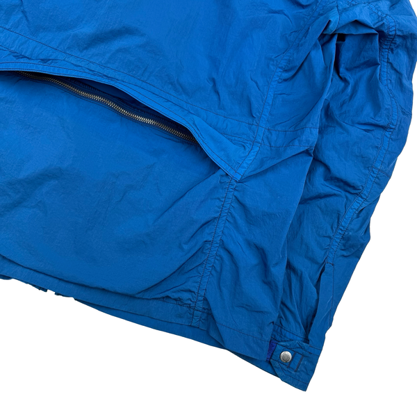 CP Company Blue Nylon Multipocket Goggle Jacket - XL (52)