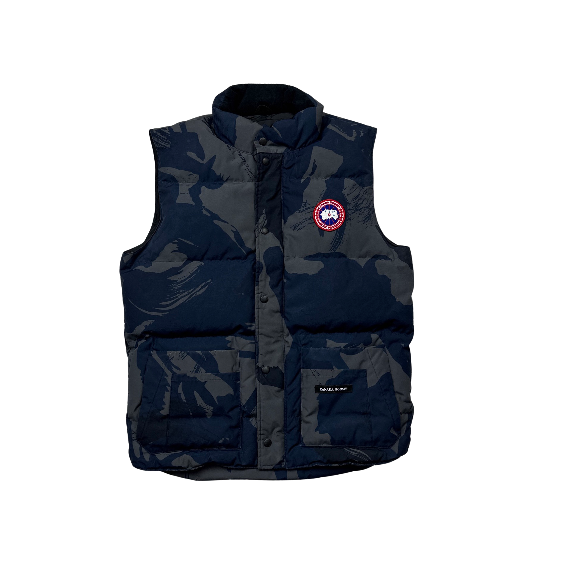Canada Goose Blue Camo Gilet Vest Large Mat s Island
