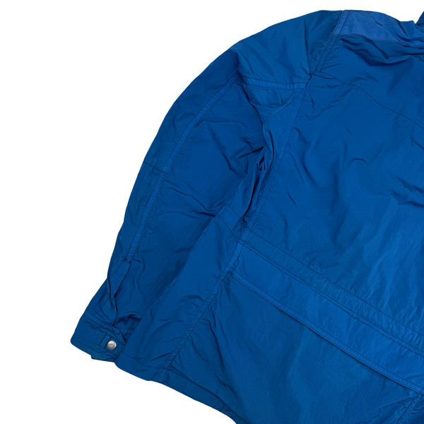 CP Company Blue Nylon Multipocket Goggle Jacket - XL (52)