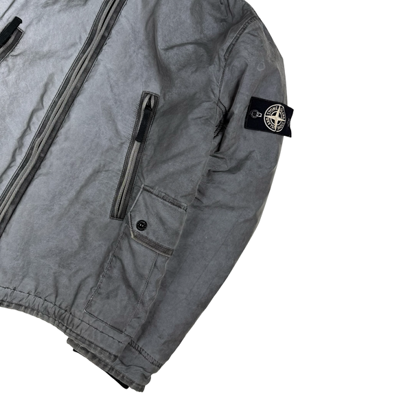 Stone Island Liquid Reflective 2012 Fleece Lined Jacket - Medium