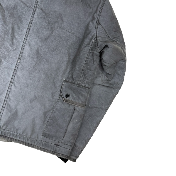 Stone Island Liquid Reflective 2012 Fleece Lined Jacket - Medium