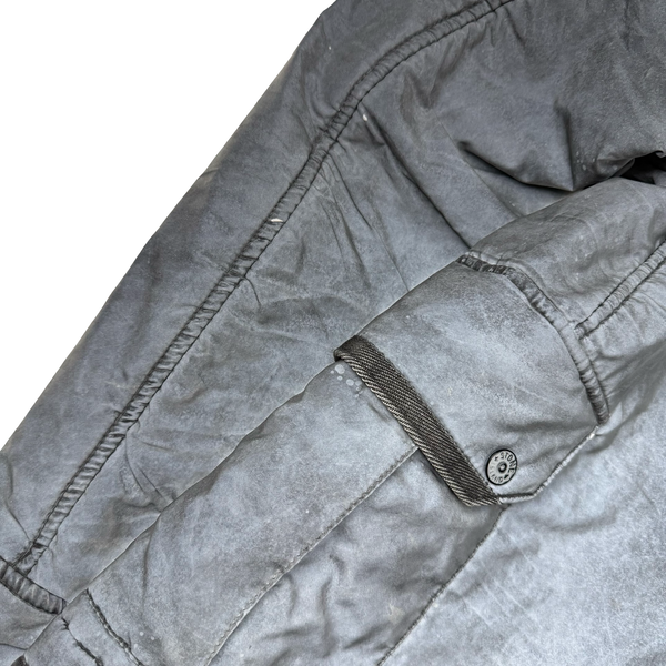 Stone Island Liquid Reflective 2012 Fleece Lined Jacket - Medium