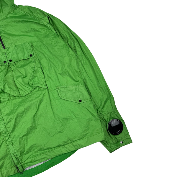CP Company Green Nyfoil Goggle Jacket - Large (50)