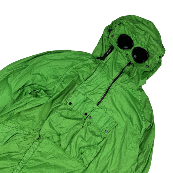 CP Company Green Nyfoil Goggle Jacket - Large (50)