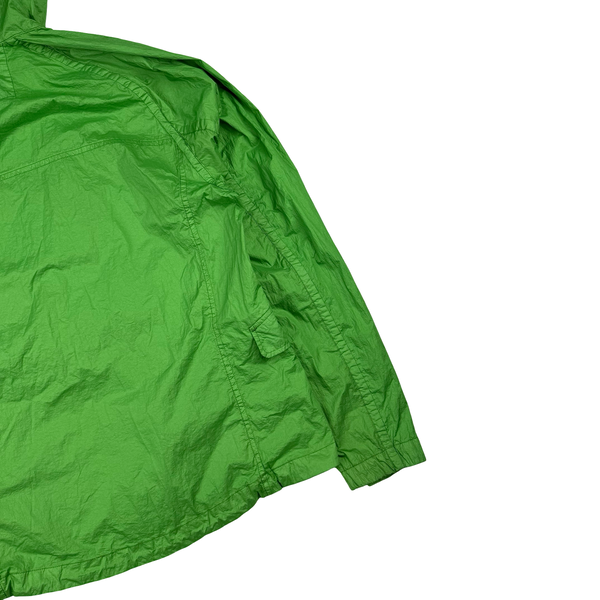 CP Company Green Nyfoil Goggle Jacket - Large (50)