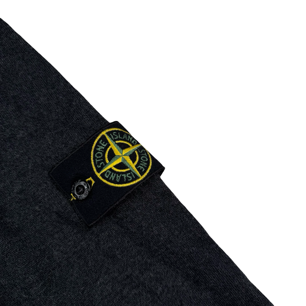 Stone Island 2018 Grey Wool Lightweight Knitted Jumper - Large