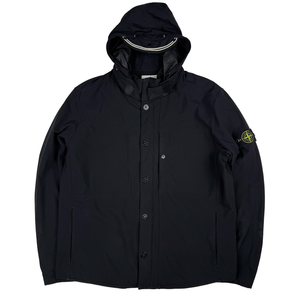 Stone Island 2012 Midnight Fleece Lined Soft Shell Jacket - XXL