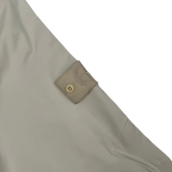 Stone Island 2020 Cream Ghost Cotton Crewneck Pullover Jumper - XXL