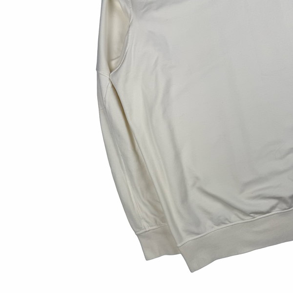 Stone Island 2020 Cream Ghost Cotton Crewneck Pullover Jumper - XXL