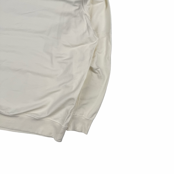 Stone Island 2020 Cream Ghost Cotton Crewneck Pullover Jumper - XXL