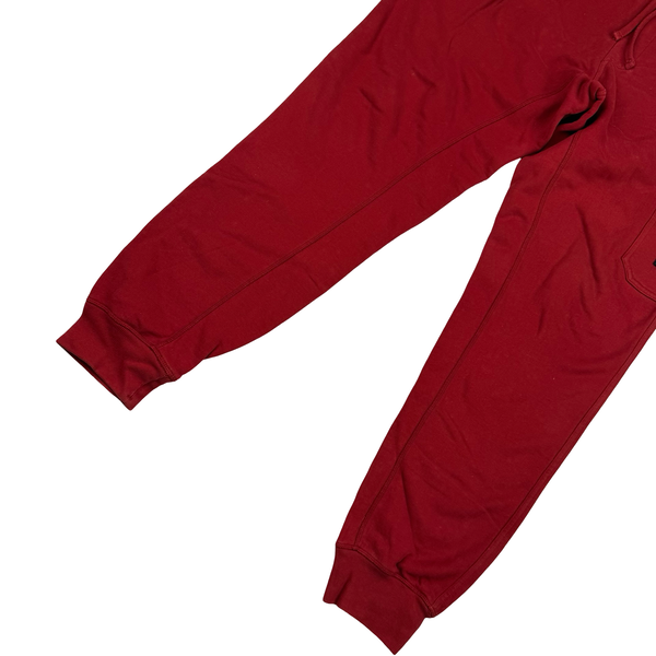 Stone Island 2015 Red Cotton Joggers - Medium