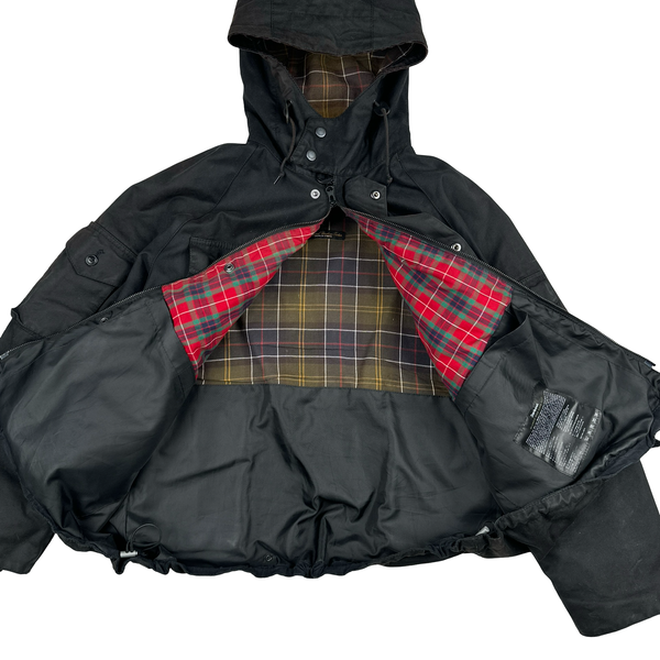 Barbour x Barracuta Multi Pocket Black Wax Multipocket Jacket - Medium