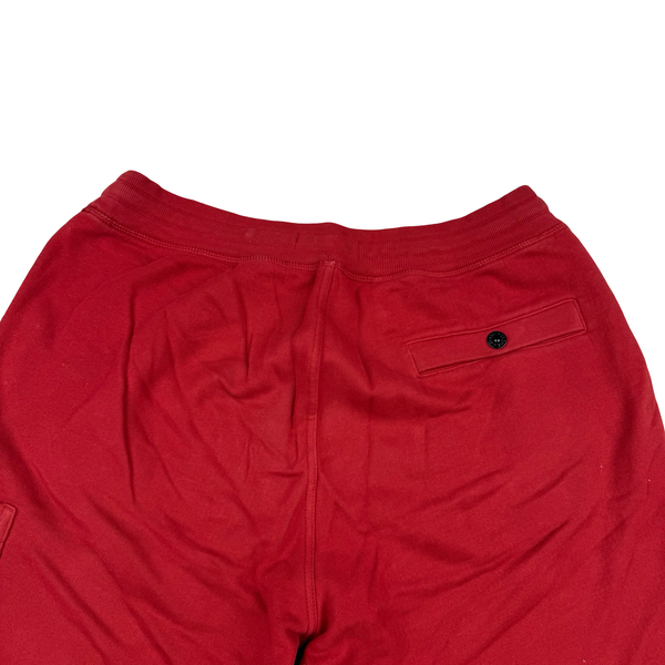 Stone Island 2015 Red Cotton Joggers - Medium