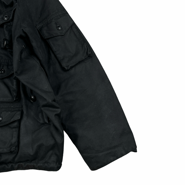 Barbour x Barracuta Multi Pocket Black Wax Multipocket Jacket - Medium