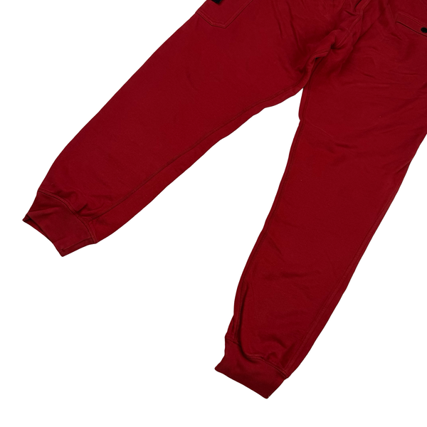 Stone Island 2015 Red Cotton Joggers - Medium