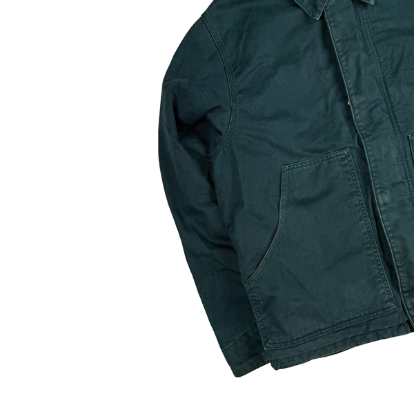 Carhartt Teal Arcan Cotton Canvas Barn Jacket - Medium