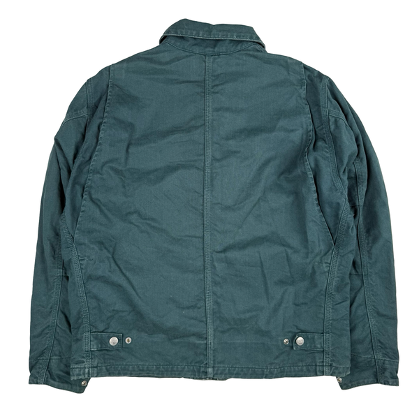 Carhartt Teal Arcan Cotton Canvas Barn Jacket - Medium