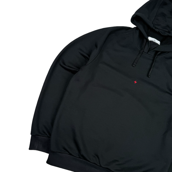 Stone Island 2021 Black Marina Cotton Pullover Jumper - Large