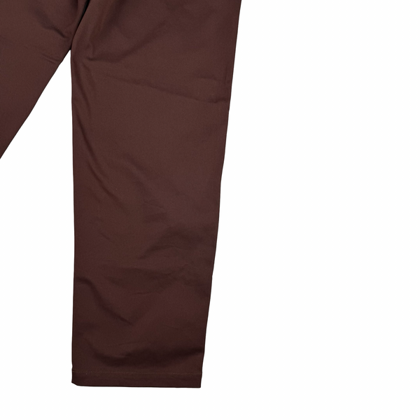 Stone Island 2025 Brown Canvas Marina Gabardin Chino Trousers - 30" (Small) / 32" (Medium)