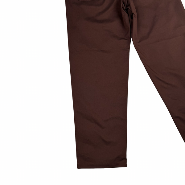 Stone Island 2025 Brown Canvas Marina Gabardin Chino Trousers - 30" (Small) / 32" (Medium)