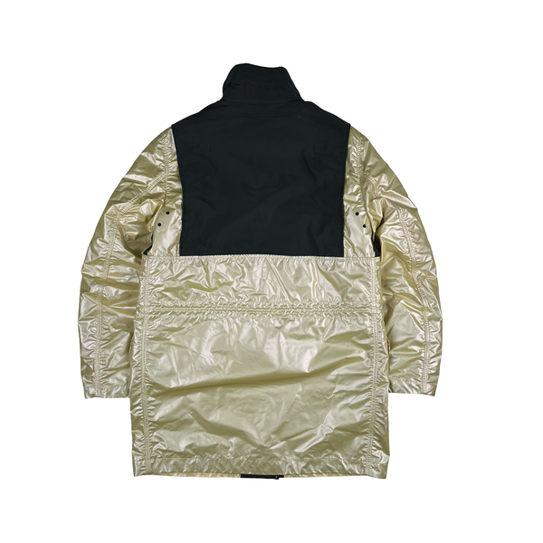 Stone Island 2018 Yellow Iridescent Coating Tela Reflex Mat 3 in 1 Iridescent Reflex Parka Jacket - Large