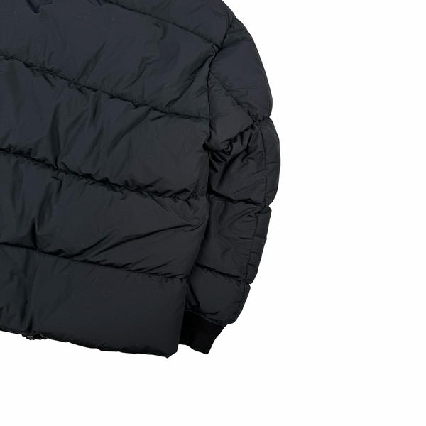 Stone Island Black Naslan Light Watro Down TC Puffer - Medium