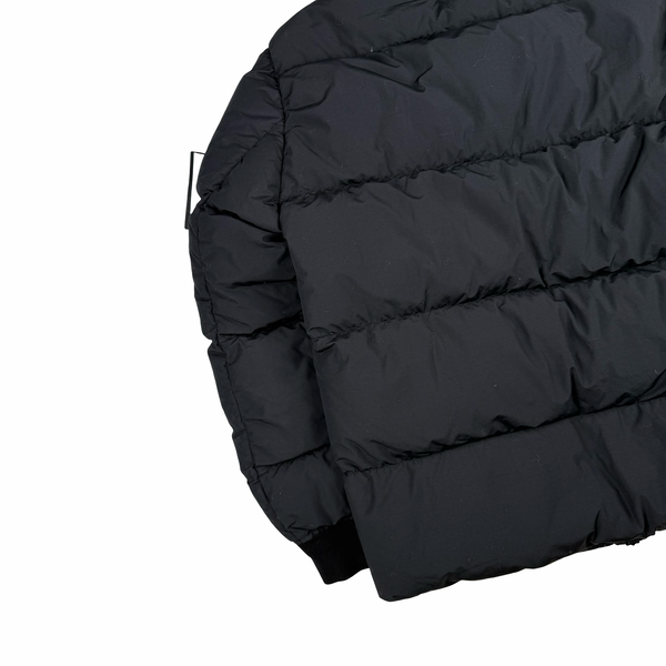 Stone Island Black Naslan Light Watro Down TC Puffer - Medium