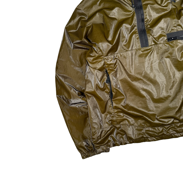 Stone Island 2025 Khaki Rare Sample Prismatico Polartec Smock Jacket  - Large