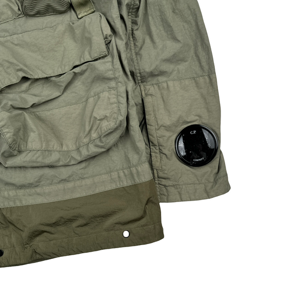 CP Company Grey Multi Pocket 500 Miglia Jacket - Large
