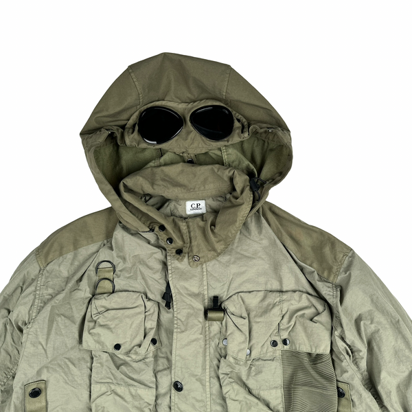 CP Company Grey Multi Pocket 500 Miglia Jacket - Large