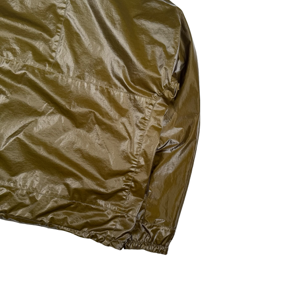 Stone Island 2025 Khaki Rare Sample Prismatico Polartec Smock Jacket  - Large