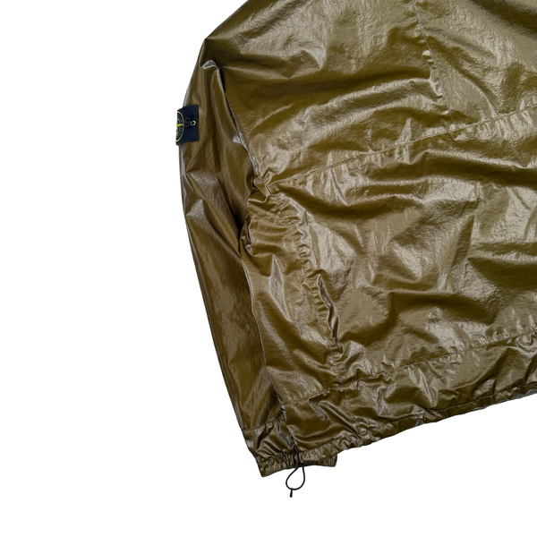 Stone Island 2025 Khaki Rare Sample Prismatico Polartec Smock Jacket  - Large