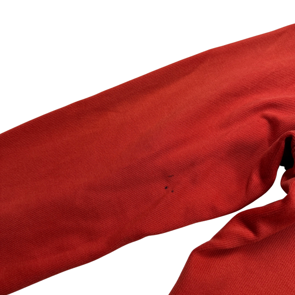 Stone Island 2015 Red Cotton Crewneck Sweatshirt - Medium