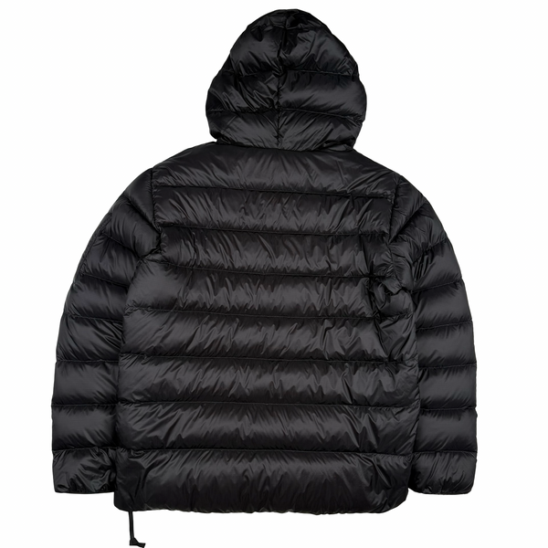 CP Company Black Down Filled DD Shell Lens View Pullover Smock Puffer Jacket - Medium