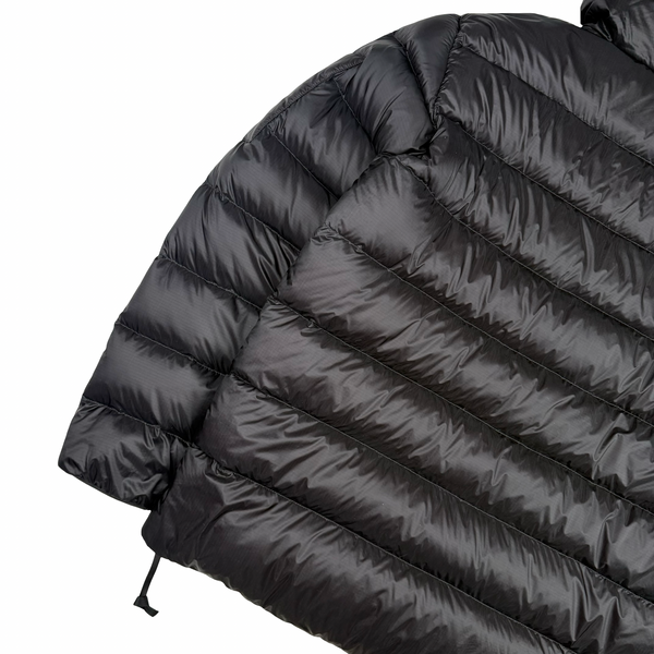 CP Company Black Down Filled DD Shell Lens View Pullover Smock Puffer Jacket - Medium