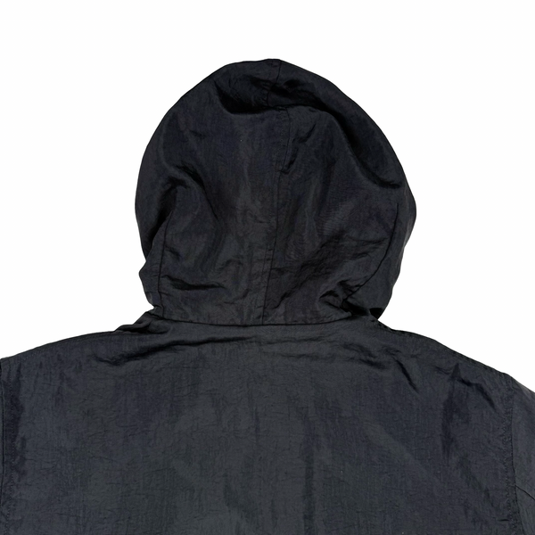CP Company 1995 Thick Nylon Vintage Fleece Lined Hooded Jacket - Small (46)