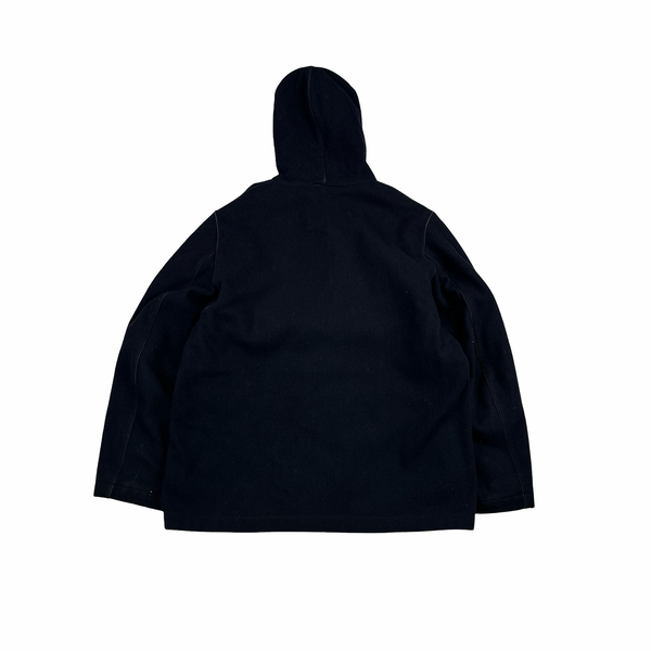 Stone Island 1998 Navy Vintage Wool Buttoned Jacket - Large