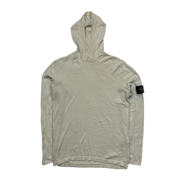 Stone Island 2020 Lightweight Knit Hoodie - Large