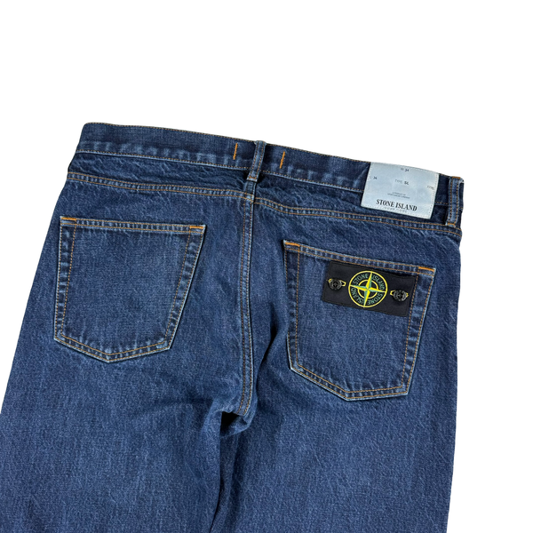 Stone Island 2016 Blue Slim Fit Denim Jeans - 34"