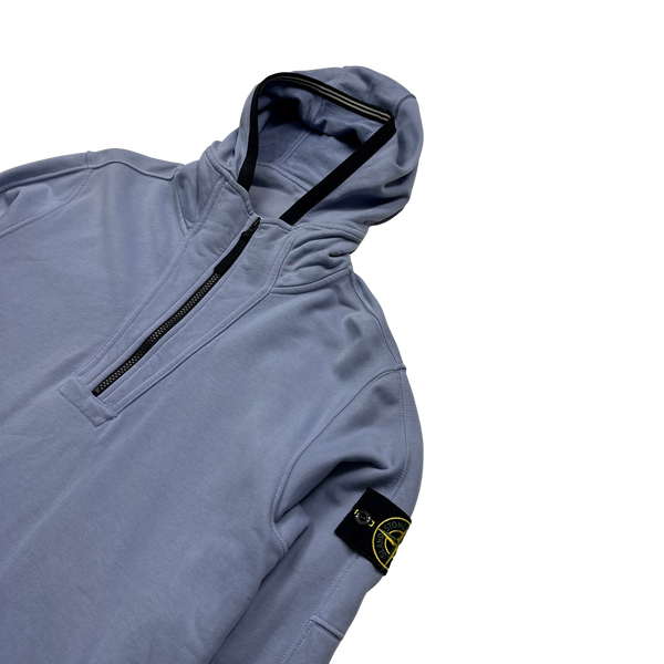 Stone Island 2019 Lavender Purple Pullover Hoodie - Medium