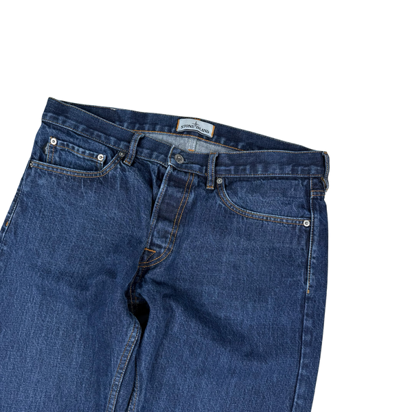 Stone Island 2016 Blue Slim Fit Denim Jeans - 34"