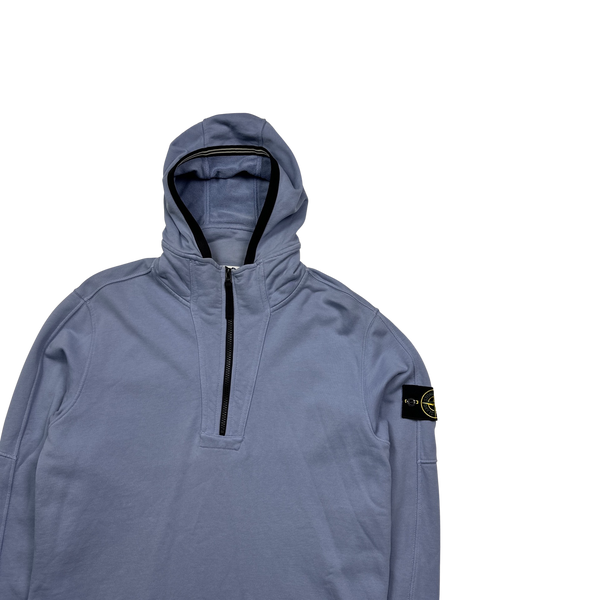 Stone Island 2019 Lavender Purple Pullover Hoodie - Medium