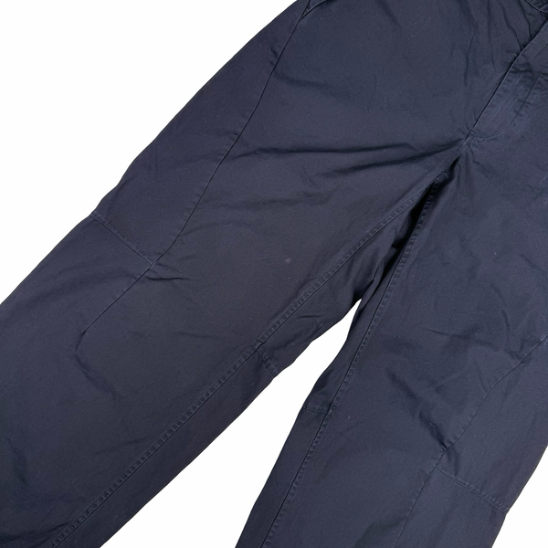 CP Company Metropolis Series 3-2 HyST Navy Cotton Spellout Walking Trousers - Medium (48")