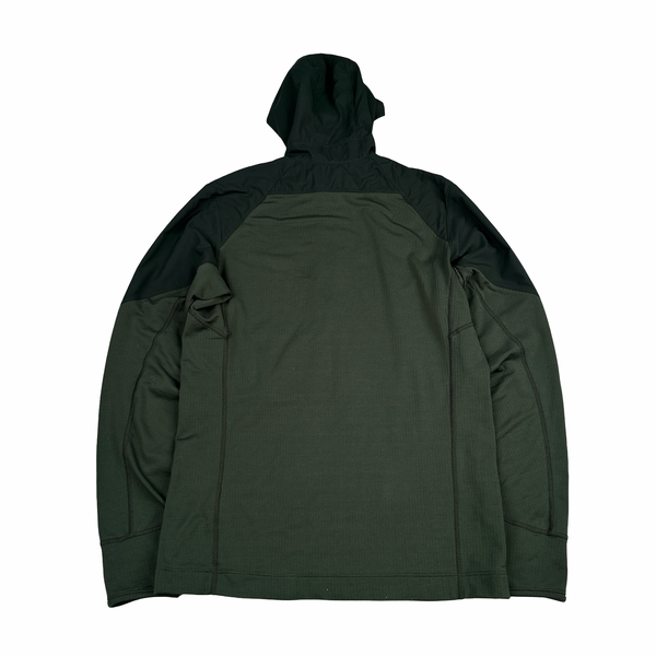Arcteryx Forest Green Quarter Zip Stretch Hoodie - Medium