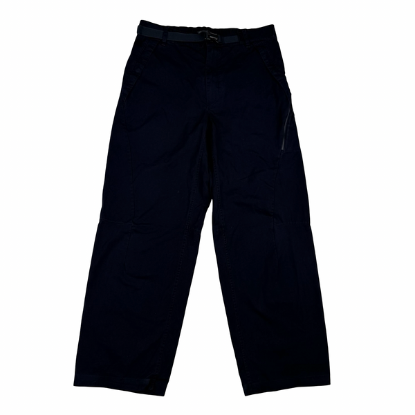 CP Company Metropolis Series 3-2 HyST Navy Cotton Spellout Walking Trousers - Medium (48")