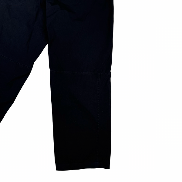 CP Company Metropolis Series 3-2 HyST Navy Cotton Spellout Walking Trousers - Medium (48")